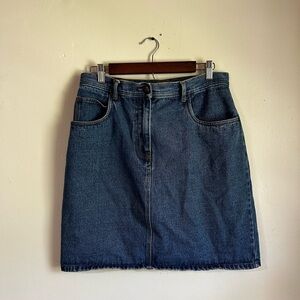 Vintage Jean Skirt
